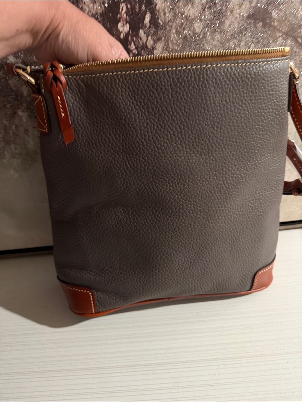 Dooney & Bourke Pebble Grain Crossbody Bag with matching wallet - Picture 8 of 10